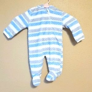 0-3 month velour sleeper